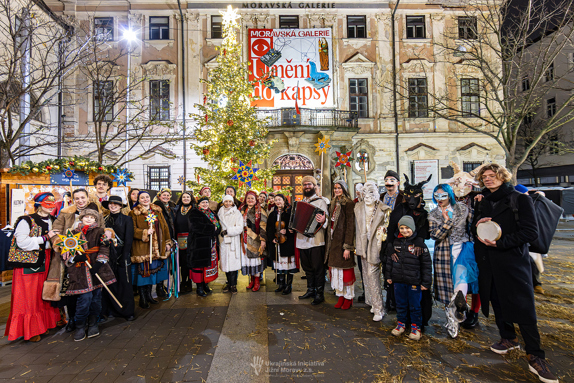 Kupava Brno – vystoupení v krojích